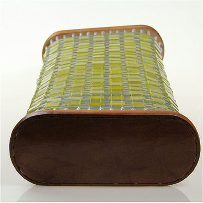 Coussin de massage de santé corporelle d'été avec conception creuse en jade et effet de refroidissement