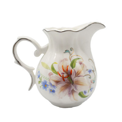 Charmant thème floral, thé en porcelaine chinoise en blanc, parfait pour les cadeaux de mariage 23*22/15*10/6.5*14.5/11*12.5cm