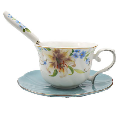 Charmant thème floral, thé en porcelaine chinoise en blanc, parfait pour les cadeaux de mariage 23*22/15*10/6.5*14.5/11*12.5cm