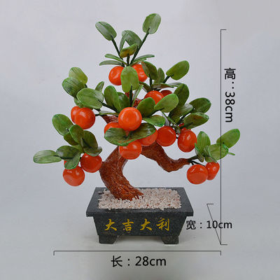 Des décorations uniques en pierre de jade Fengshui idéales pour la décoration de la maison haut de gamme