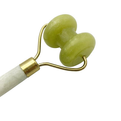 Supposé rouleau de massage Xiuyan Jade pour le resserrement de la peau du visage et la réduction des cernes