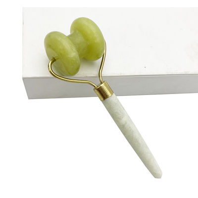 Supposé rouleau de massage Xiuyan Jade pour le resserrement de la peau du visage et la réduction des cernes