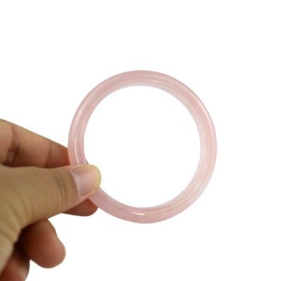 Logo personnalisé Disponibled Brassières de bracelet de quartz rose naturel pour femme Bracelet de mode pour l'amour