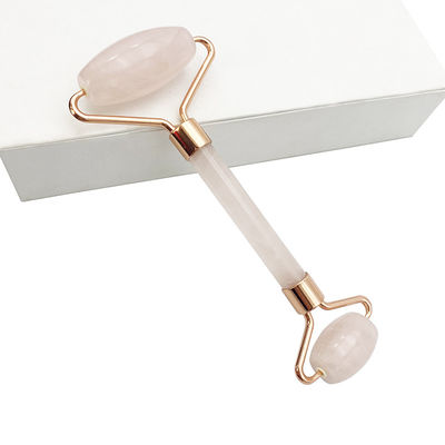 Perfecore Jade Roller Beauté Rose Quartz Guasha Roller Face Cou Gua sha Massage Outil pierre pour l' artisanat fait à la main et les soins de la peau