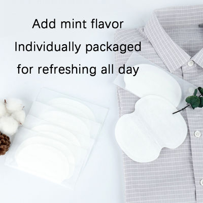 40pcs Ultra-mince soucoupe absorbant la sueur autocollant avec polymère menthe argent Ion non tissé papier aéroporté SAP Pulpe PE Film