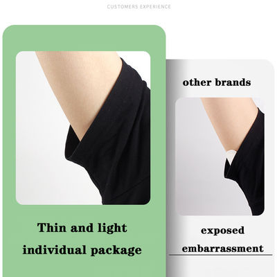 ARM 11*9.5cm/12.5*9.5cm/12.5*11cm Pack unique Amortisseur absorbant pour les aisselles à usage unique Amortisseur anti-sueur pour les aisselles