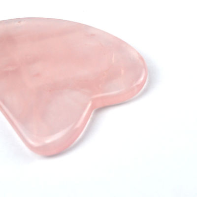 Scraper portable en jade naturel pour le massage du visage et du cou et les soins de beauté