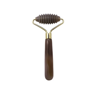 Marteau de massage grise agate rouleau de jade à tiges pour le massage facial naturel anti-âge thérapie sac oculaire outils de massage anti-âge