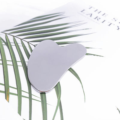 Goua Sha en acier inoxydable en métal Scraping Guasha Board Facial Spa Massage du corps Massage du méridien Soins de la peau outil de salon de beauté