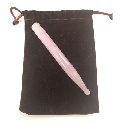 2024 Rose Quartz Gua Sha Point d'acupuncture Massage stylo Guasha Pour le traitement du corps avec le logo disponible Best-seller