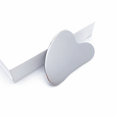 Goua Sha en acier inoxydable en métal Scraping Guasha Board Facial Spa Massage du corps Massage du méridien Soins de la peau outil de salon de beauté
