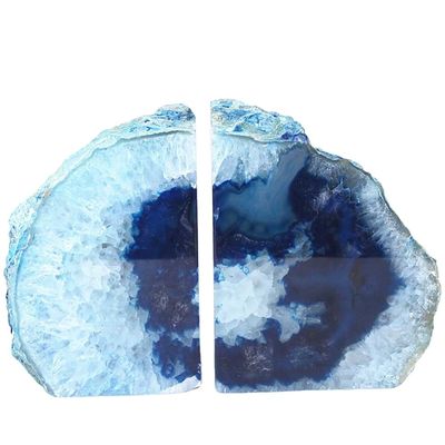 Livre d' Agate Polié de Grade B Finition de la maison cadeau parfait pour les collectionneurs d' art