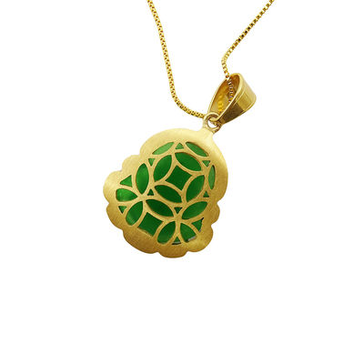 Bouddhisme Thème Gravure Type de sculpture Bouddha sourire chanceux Pendentif Chaîne de collier Amulettes Joyaux pour hommes Femmes Garçons