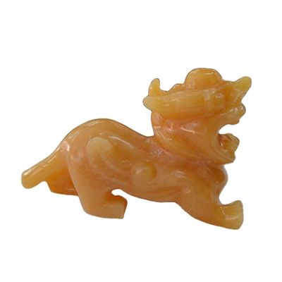 2 pièces d'artisanat antique ornement sculptures figurines mode de gravure n ° AKBW-008 pour les statues chinoises Feng Shui PiXiu