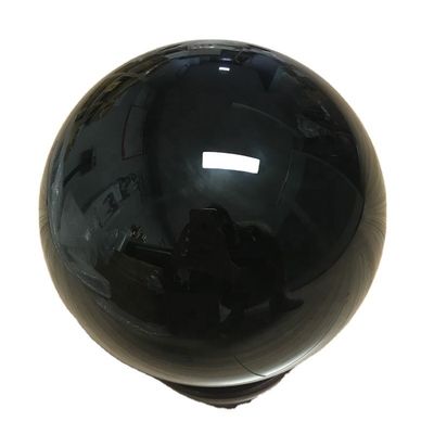 180mm Obsidian Ball Gemstone Sphère sculptée Technique de méditation Guérison Divination Feng Shui