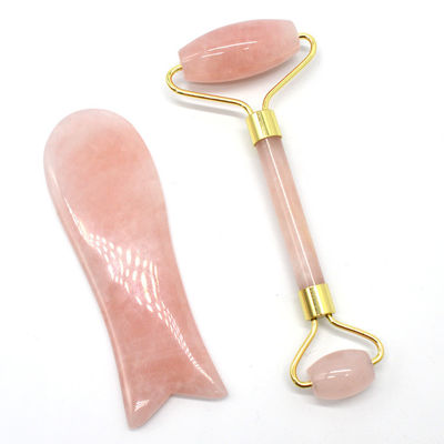 Massage du visage et du corps Outil de beauté Guasha Produit tendance 2024 Améthyste naturel Jade Roller Facial Masseur Gua Sha