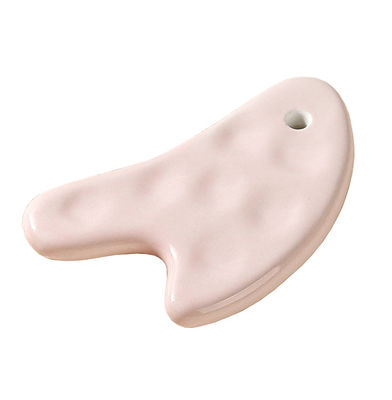 Corps Muscles Forme de cœur Céramique Gua Sha Scraping Board pour le corps confortable et outil de massage du visage