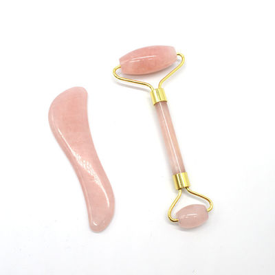 Massage du visage et du corps Outil de beauté Guasha Produit tendance 2024 Améthyste naturel Jade Roller Facial Masseur Gua Sha