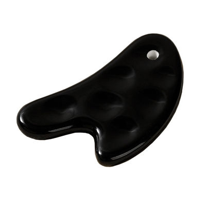 Corps Muscles Forme de cœur Céramique Gua Sha Scraping Board pour le corps confortable et outil de massage du visage