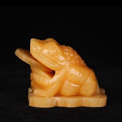 Type de gravure personnalisé Feng Shui Frog d'argent pour la décoration des fêtes cadeau
