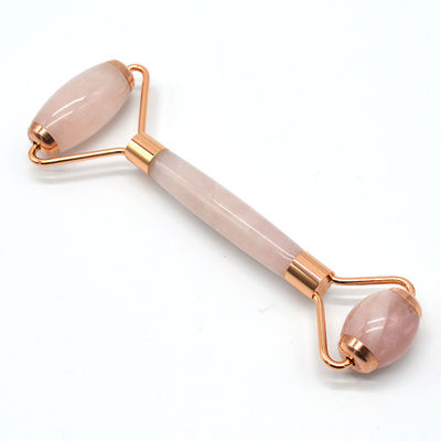 Santé et beauté Rose Quartz Jade Guasha Roller de massage anti-rides Jade Roller Gua Sha pour améliorer la routine de soins de la peau