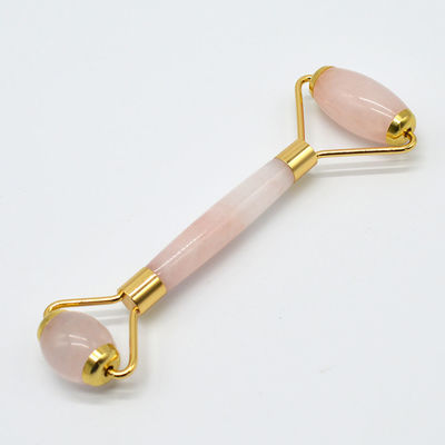 Santé et beauté Rose Quartz Jade Guasha Roller de massage anti-rides Jade Roller Gua Sha pour améliorer la routine de soins de la peau