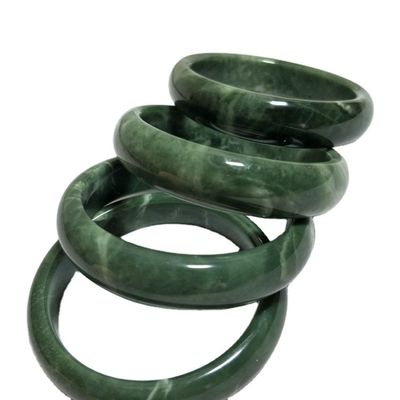 Bracelet vert émeraude naturel et brassard de jade pour hommes et femmes beauté avec amour thème de pierre précieuse