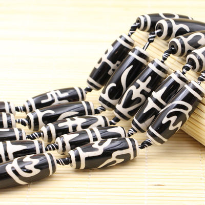 Ancien collier Tianzhu Lezi à baril de perles Bodhi spécialement sélectionné par des artisans tibétains