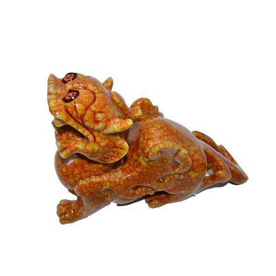 Pixiu en jade naturel sculpté sur mesure pour le bureau Feng Shui à un prix abordable