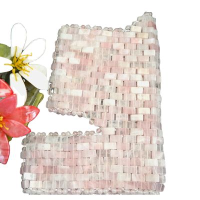 Accueil Exercice SPA Masque naturel rose cou de jade coupe de poitrine rose quartz jade refroidissement massage du sommeil thérapie pour la beauté
