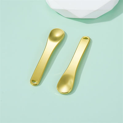 304 Cuillère de crème pour les yeux en acier inoxydable Mini spatules pour les yeux Massages pour soins de la peau des yeux