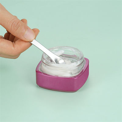 304 Cuillère de crème pour les yeux en acier inoxydable Mini spatules pour les yeux Massages pour soins de la peau des yeux