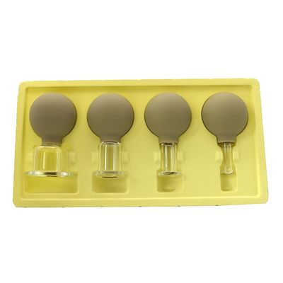 96 mm de hauteur Chinois Traditionnel verre Cupping Massage Thérapie Vacuum équipement de Cupping Set Kit pour le dos Épaule Jambe Corps