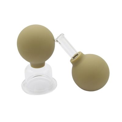 96 mm de hauteur Chinois Traditionnel verre Cupping Massage Thérapie Vacuum équipement de Cupping Set Kit pour le dos Épaule Jambe Corps