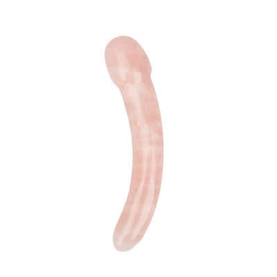 Massage corporel au quartz rose relaxant Yoni Stick fait à la main pour la relaxation naturelle du corps et la fonction musicale
