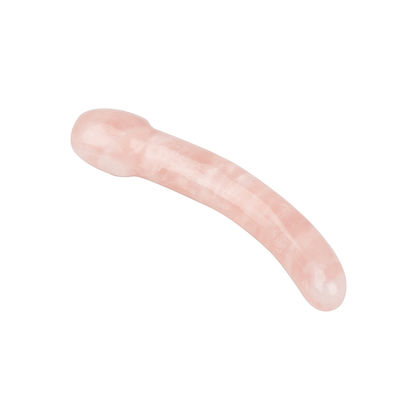 Massage corporel au quartz rose relaxant Yoni Stick fait à la main pour la relaxation naturelle du corps et la fonction musicale
