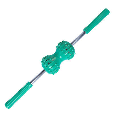 PVC fort magnétique double boule arrière masseur corps méridien rouleau de massage manuel Acupoint Stick