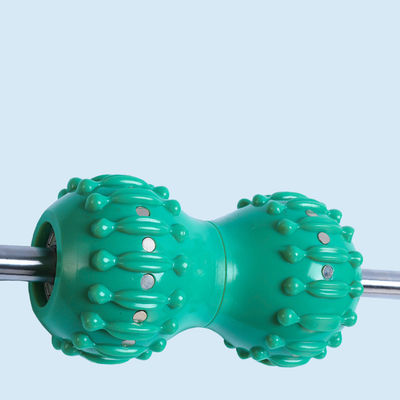 PVC fort magnétique double boule arrière masseur corps méridien rouleau de massage manuel Acupoint Stick