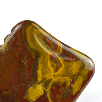 Masseur corporel jaune mookaite pour Gua Sha Stone Scrapping Facial Therapy Outil de massage dans votre budget