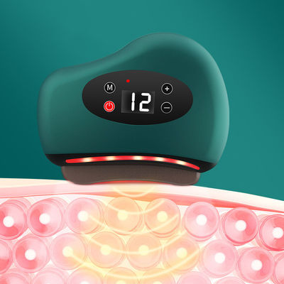 Therapie par compression à chaud électrique Bian Stone Body Gua Sha Outil avec certificat ISO9001 et masseur à vibration intelligent