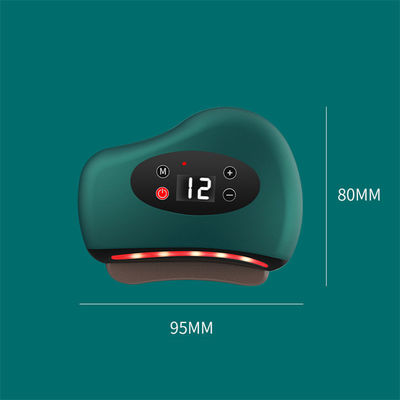 Therapie par compression à chaud électrique Bian Stone Body Gua Sha Outil avec certificat ISO9001 et masseur à vibration intelligent