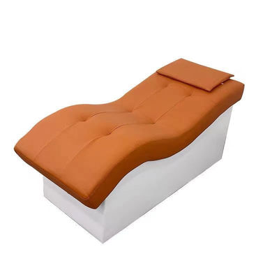 Matériau personnalisable et en cuir Lit de lavage de cheveux simple pour salon de beauté Massage Spa Soins de santé Physiothérapie OEM / ODM