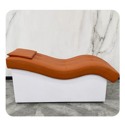 Matériau personnalisable et en cuir Lit de lavage de cheveux simple pour salon de beauté Massage Spa Soins de santé Physiothérapie OEM / ODM