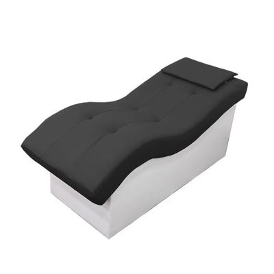 Matériau personnalisable et en cuir Lit de lavage de cheveux simple pour salon de beauté Massage Spa Soins de santé Physiothérapie OEM / ODM