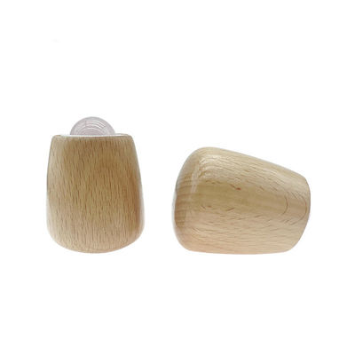 Boule de massage en jade personnalisable manche en bois rouleau de jade pour le massage corporel et le cou / visage Gua Sha outil de soulagement du stress