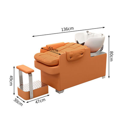 Hydrothérapie Lit de lavage de cheveux pour coucher complètement Scalp thérapie Massage thaïlandais