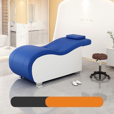 Lit de massage de beauté avec avantage multi-fonctionnel salon à moitié allongé Lit de lavage de cheveux
