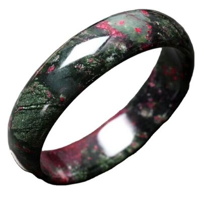 Xiuyan Jade naturel Persille Bracelet Jade Genre Femmes Portable pour les femmes