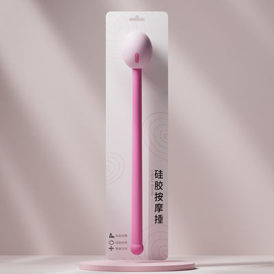 Marteau de massage en silicone coloré pour le tapotement du méridien du corps