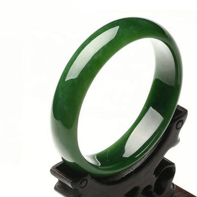 Bracelet de jade pour l' art Nephrite naturel à collectionner